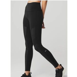 ALO Yoga High Waist Moto Leggings